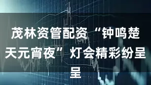 茂林资管配资 “钟鸣楚天元宵夜” 灯会精彩纷呈